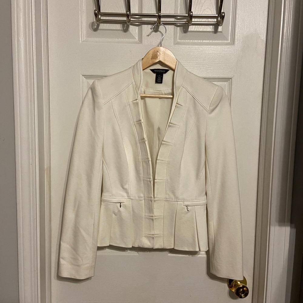 White blazer